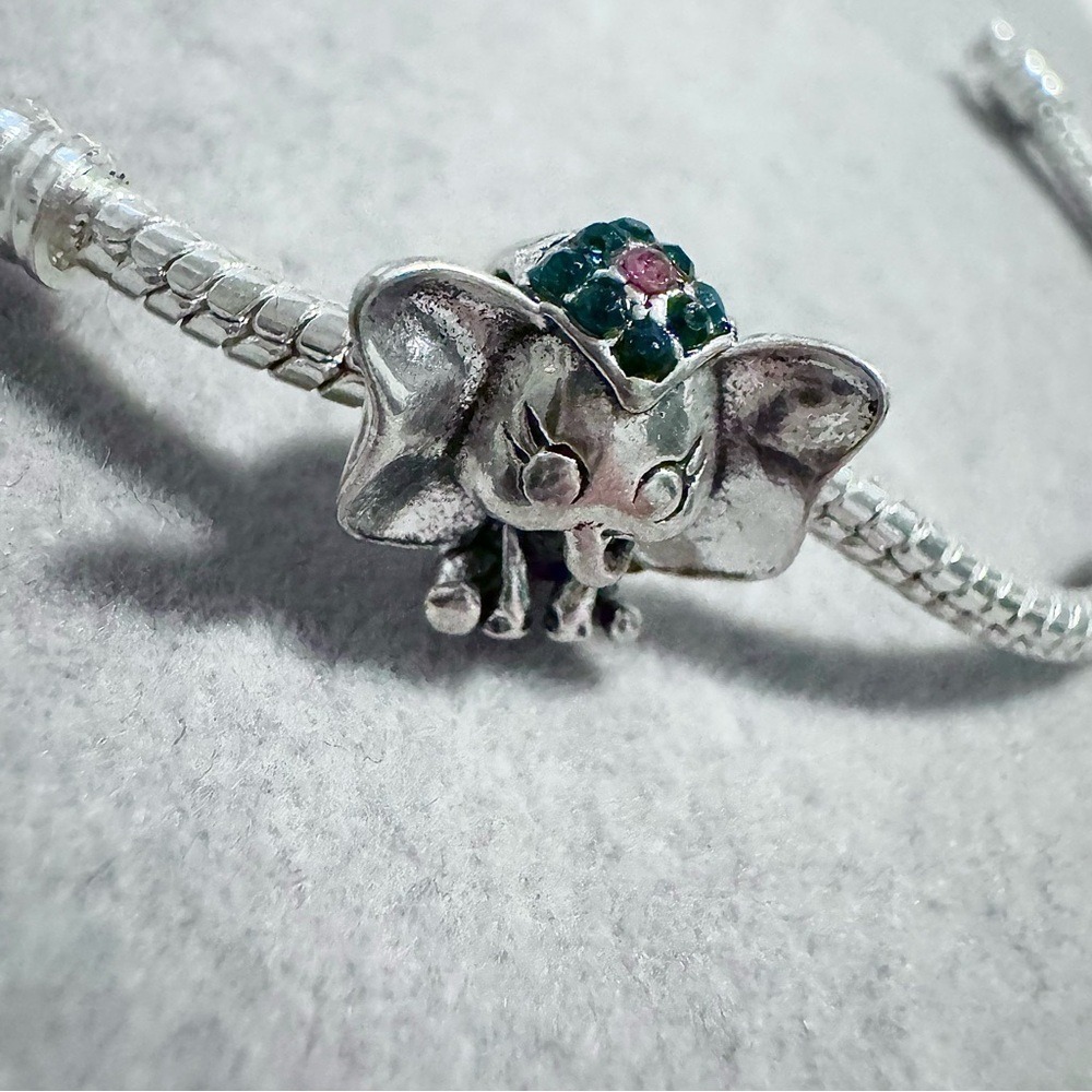 Silver‎ Elephant Bead European Charm fits PANDORA - Picture 3 of 9